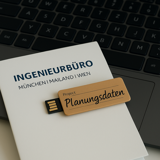 USB Papier-Clip 2.0 | Individuell bedruckt | ab 100 Stück