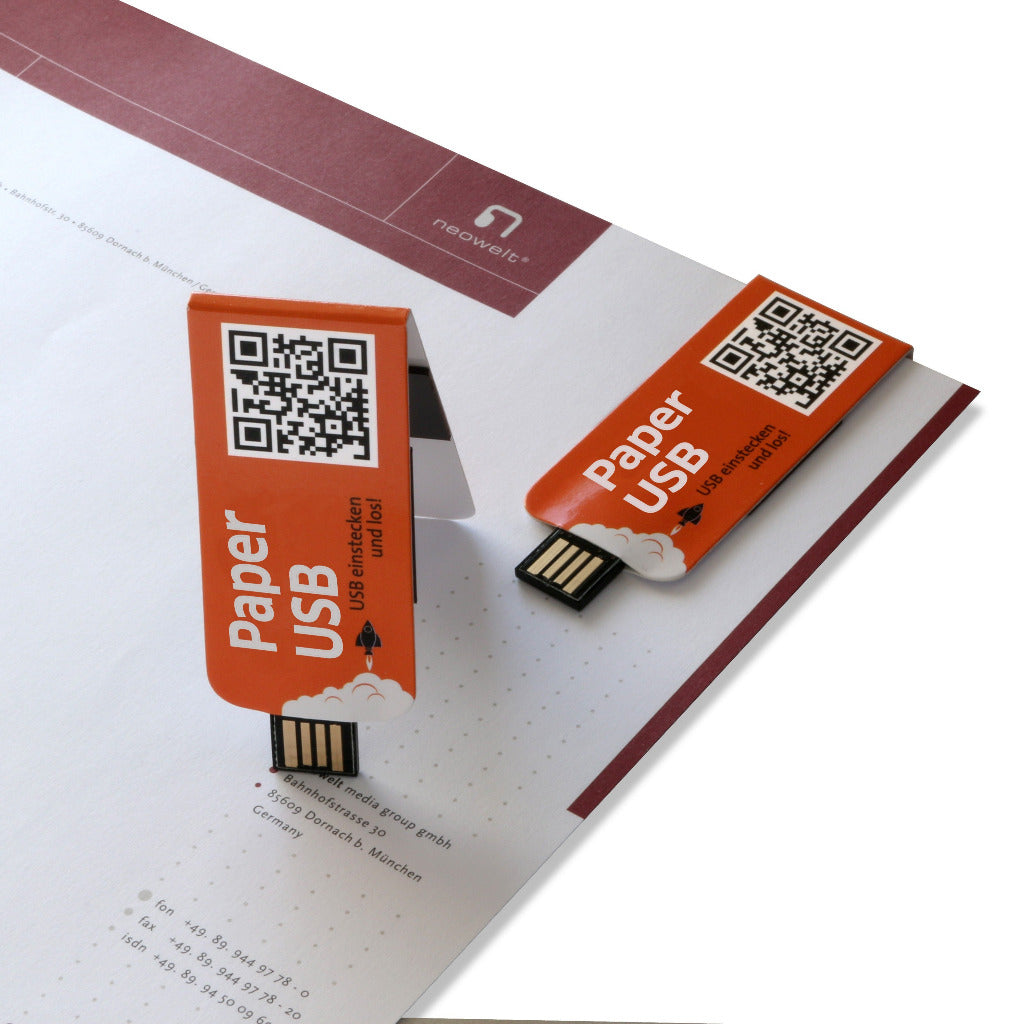 Papier USB Clip von neowelt