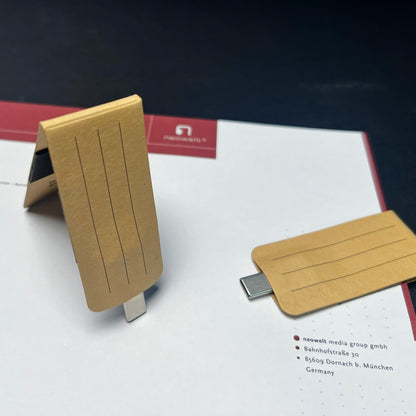 12er Pack | Type-C | USB Papier-Clip
